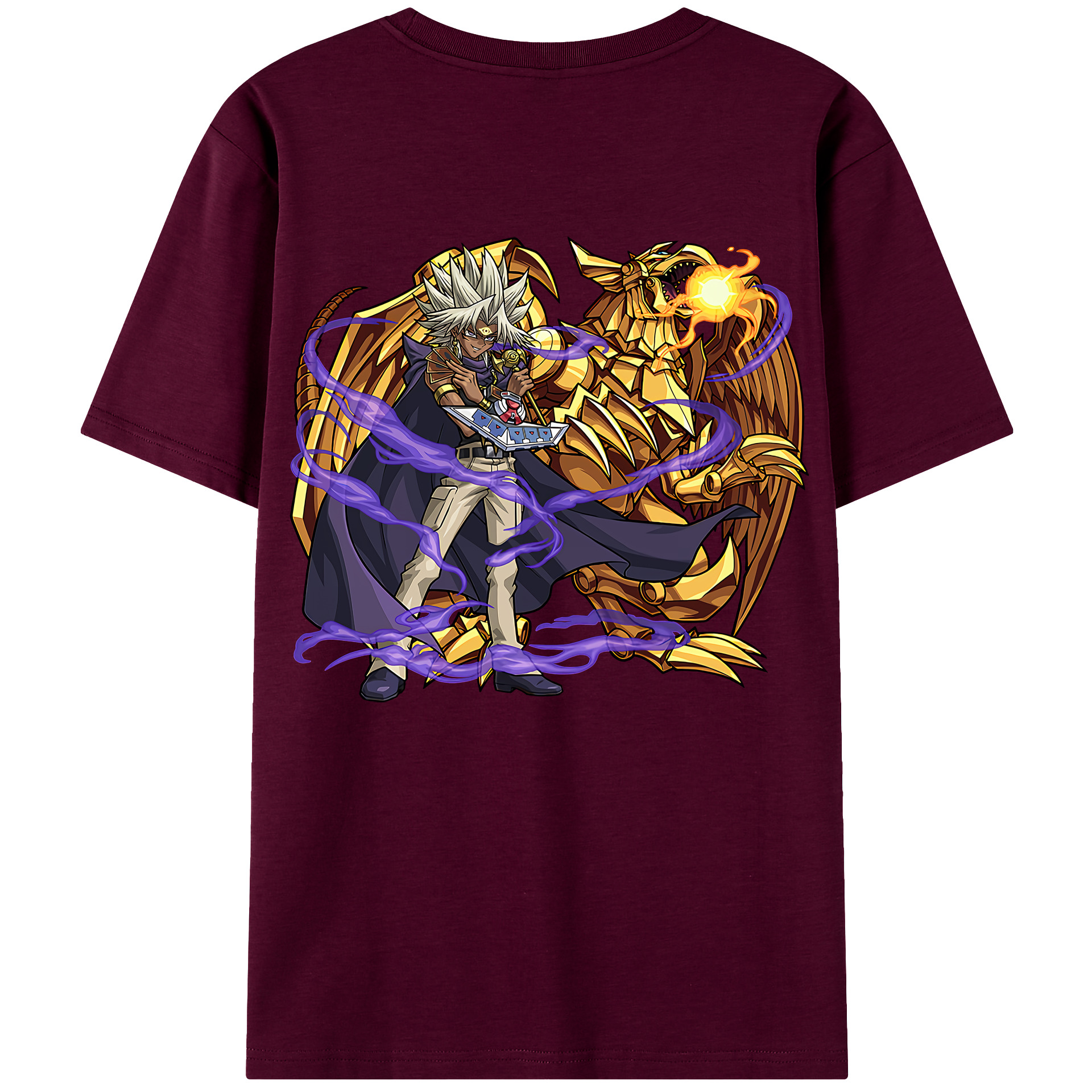 （画像用） 遊☆戯☆王 Yu-Gi-Oh! レディース半袖Tシャツ(バックプリント)